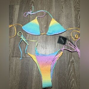 Zaful Rainbow Bikini